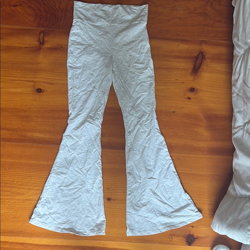 Edikted Gray Casual Flared Pants